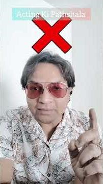 Online Acting Ki Pathshala #onlineactingclass #actingclass #actingschool #castingdirector #shorts