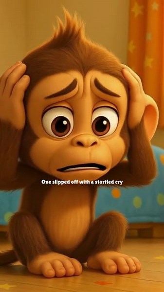 5 Little Monkeys Bounce Into Trouble #kidssongs #viral