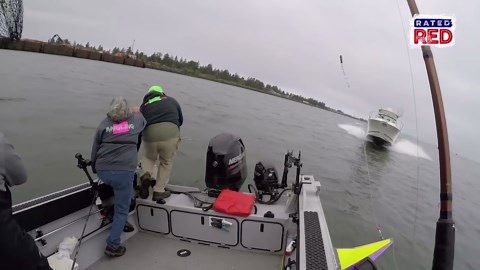 Boat collision turns fishing trip into nightmare