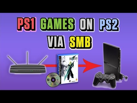 Play PS1 Games on PS2 using SMB in 2025 || Full Setup Guide