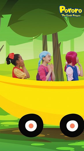 79K views · 489 reactions | Let's drive in a banana car!  #songforkids #pororo #dance #shorts | Pororo the Little Penguin | Facebook