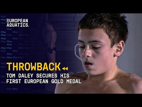 13-year-old Tom Daley Wins European Diving Gold | Eindhoven 2008: Throwback | European Aquatics
