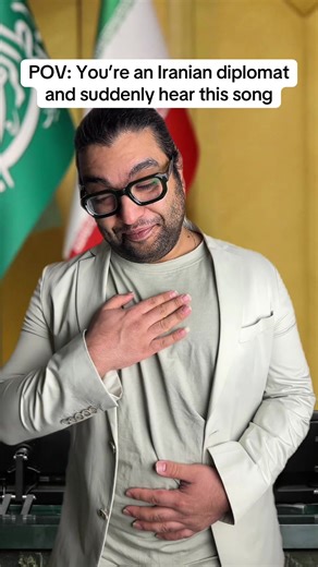 Iranian Diplomat's Unexpected Musical Moment