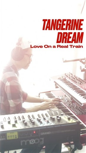 Tangerine Dream - Love On a Real Train (Synth Cover) #shorts