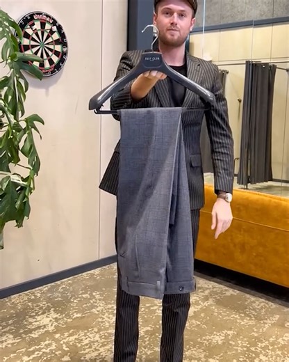 326K views · 203 reactions | Find out the best way to hang your suit pants! | MetDaan Creative | Facebook