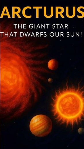 Arcturus: The Giant Star That Dwarfs Our Sun!