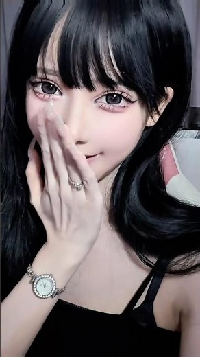@satou_kusuri's mellow girl makeup was so cute that it really touched my heart😭🩷🖤※I have permissi...