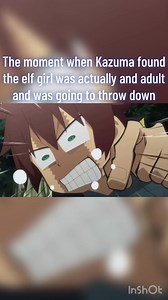 Kazuma's Intense Encounter with the Elf Girl