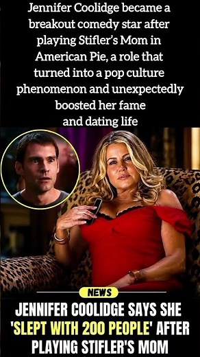Jennifer Coolidge Reveals How Playing Stifler’s Mom Unexpectedly Changed Her Life Forever #trending