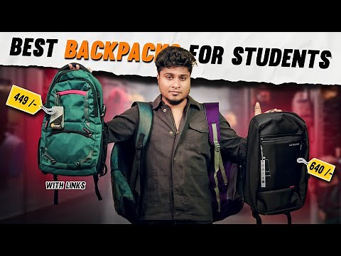 2024 BEST Backpacks for Students | Under 1000 /- (With Links) | Saran Lifestyle