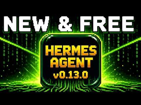 NEW Hermes Agent v0.13.0: Automate ANYTHING?