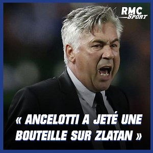 Thiago Motta raconte le jour où Carlo Ancelotti a balancé une bouteille dans la tête de Zlatan Ibrahimovic ! Mathieu Bodmer a quant à lui une anecdote bien plus douce sur le technicien italien... | After Foot RMC