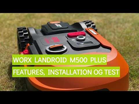 Worx Landroid M500 Plus robotplæneklipper test