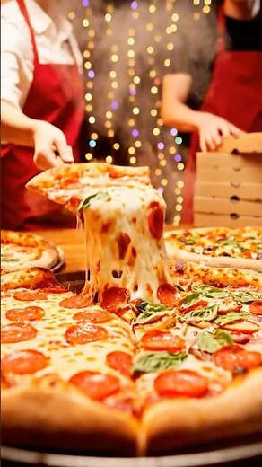 I FOUND THE CRAZIEST PIZZA FACTORY EVER! 🍕😱 #PizzaFactory #foodproduction #asmrfood #cheesepizza