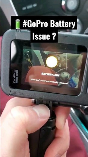 Does GoPro have a SERIOUS Battery ISSUE ? #shorts #gopro #gopro10black