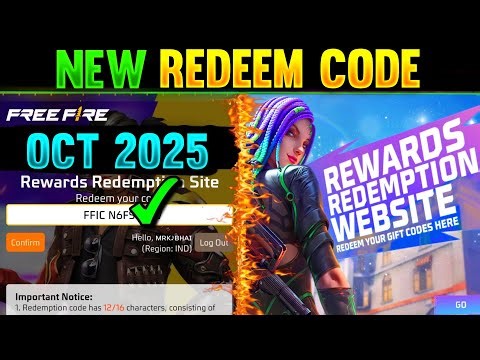 HOW TO GET FREE REDEEM CODE IN FREE FIRE 🔥 OCTOBER 2025
