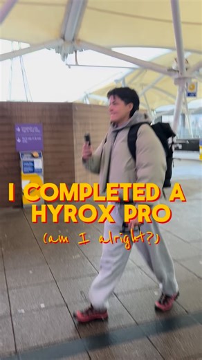 Georgia Robert on Instagram: "Little recap of my first Hyrox from last week 🏃🏻‍♀️ Wouldn’t say I’m hooked just yet but it’s definitely nice to have a goal/event to train towards!! Lowkey looking forward to doing another one next year at some point and improving 🤌🏼 👀"