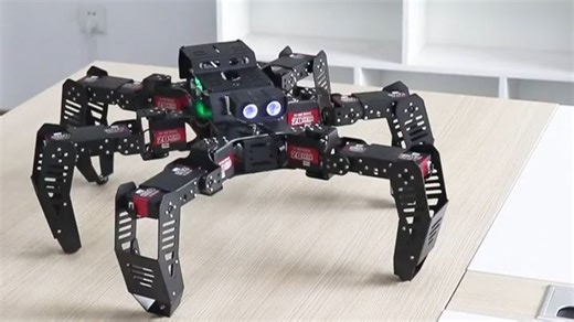 幻尔 六足机器人Spiderbot 仿生蜘蛛AI智能 开源多足Arduino编程