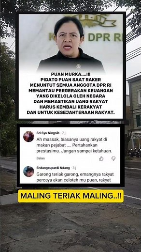 PUAN IS ANGRY, THE PEOPLE'S MONEY MUST BE RETURNED TO THE PEOPLE #news #dki #viral #latestnews #k...