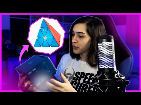FIRST UNBOXING of PYRAMINX from this channel 😱 | Is Pyraminx MGC Evo good?