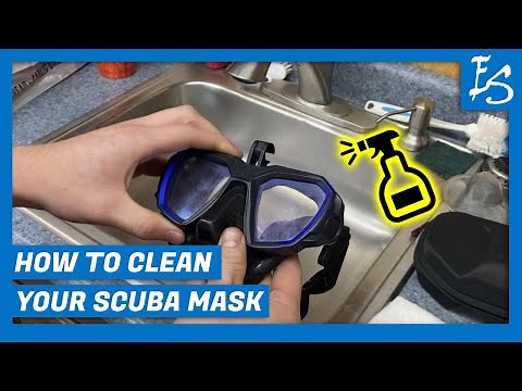 How to Clean Your SCUBA Mask