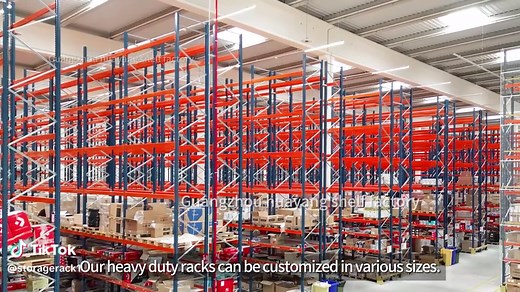 Heavy duty industry warehouse pallet racks system factory#heavydutyrack #warehouserack #palletracks