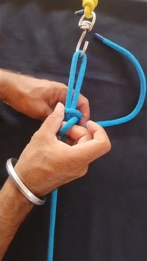 How to Tie the Ultimate Bowline Knot! 🪢✨#BowlineKnot​#RopeSkills​#SailingKnots​#SurvivalSkills​#