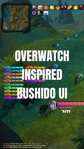 BUSHIDO ElvUI & Weakaura UI in the works! #worldofwarcraft #gaming #ui Join my discord for updates!