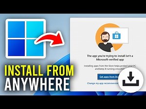 Install Third-Party Apps From Anywhere On Your PC & Laptop (2024) | Full Guide