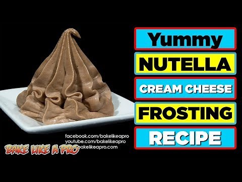 Yummy Nutella Cream Cheese Frosting Recipe