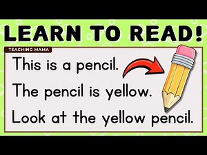 LET'S READ! | READING COMPREHENSION FOR KIDS | PRACTICE READING SIMPLE ENGLISH | TEACHING MAMA