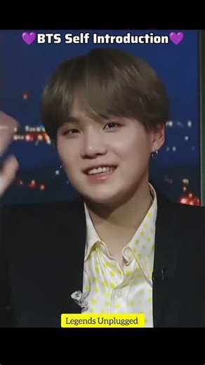 BTS Self Introduction 💜|| BTS Introducing themselves || BTS Intro || #bts #btsshorts #btsarmy #btsv
