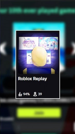 Roblox replay (ROBLOX)