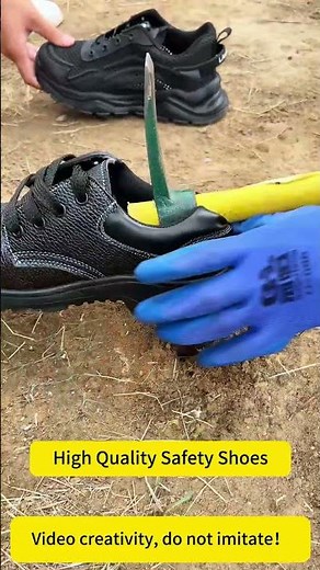Safety shoe quality testing14#steeltoeshoes