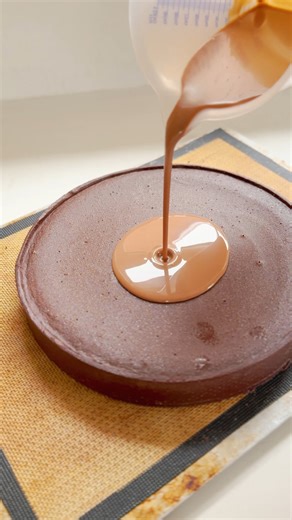 The ultimate baked chocolate tart! A chocolate sweet pastry case, salted caramel, baked chocolate custard and a thin ganache to finish. Full recipe here: https://mattadlard.com/recipes/baked-dark-chocolate-tart/ | Matt Adlard