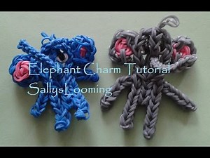 Elephant Charm Loom Band Tutorial