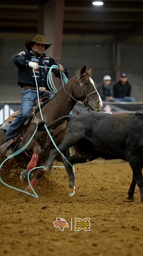 1.8M views · 6.9K reactions | The Vegas Pre-Game  Open to the World  Round 3 Highlight: Cody Snow & Hunter Koch ⏱️: 6.56 seconds Watch live:  xftr.net/vpg Free run delivery:  Xfrundelivery.com #watchlearnwin #jackpothighlights | X Factor Roping | Facebook