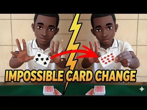 The Card Change That Fools Magicians (Easy Setup, Impossible Look)🙀😱