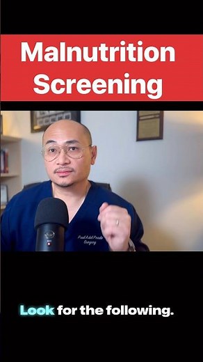 Screening for Malnutrition and Pre-Surgical Nutritional Optimization