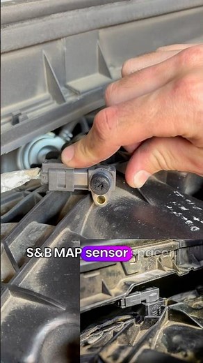 Clogged 6.7 Powerstroke MAP Sensor | S&B MAP Sensor Spacer #67powerstroke #powerstrokediesel