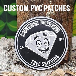 Custom 3D PVC Patch, Rubber Morale Patch, Hook and Loop - Etsy Canada