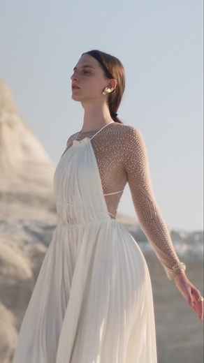 Modern Goddesses in Classical-Inspired Gowns for Dior Cruise 2022 | Dior Magazine 36