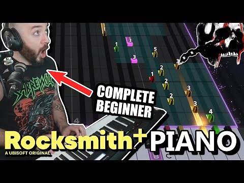 10000 HOUR Rocksmith Guitarist tries the Rocksmith+ PIANO UPDATE