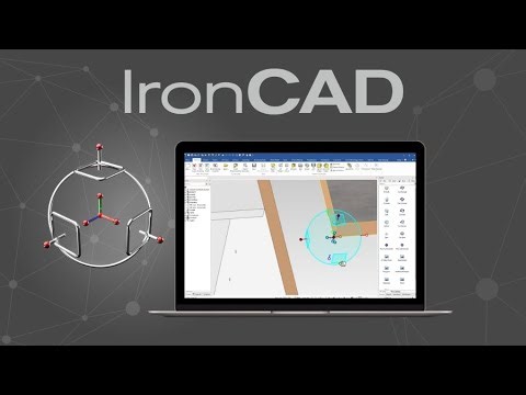 Positioning with attachment points - IronCAD