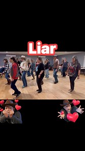 31K views · 282 reactions | Line dance with Steve and Laura #dancebullies. Liar choreographed by Ingryd Marie - 32 count, 4 wall, beginner level line dance. Music by Jelly Roll #LineDancingFun #linedance #linedancing #BringTheFun #jellyrollofficial | Dance Bullies | Facebook