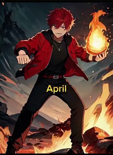 Your month your Elemental Duels character #elementalduels #anime #months #novel