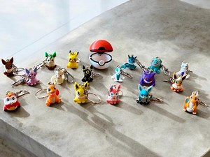 Poké Pal Keychain Toy - 3D Printed Figurine - Ideal for Collectors & Adventurous Gifts - Desk Toy - Etsy