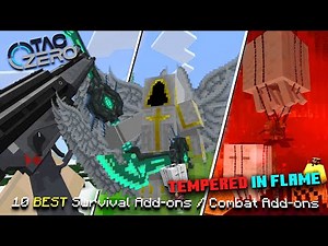 10 BEST Survival Add-ons / Combat Add-ons For MCPE 1.21+
