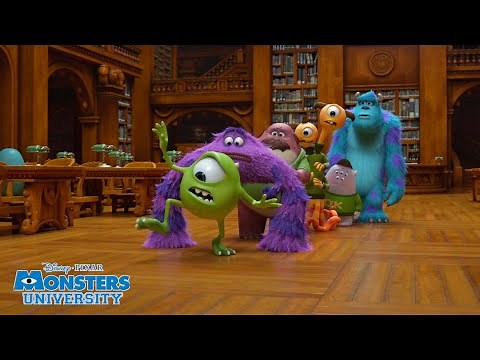 Library Task 📚 | Monsters University | Disney Channel UK