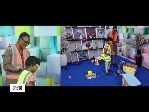 Dad & Kids Try This Amazing STEM Activity on The Pioneer Stem Show